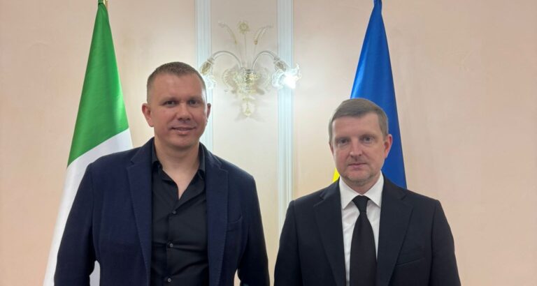Українська кухня як дипломатія: Микола Олексів зустрівся з послом України в Італії